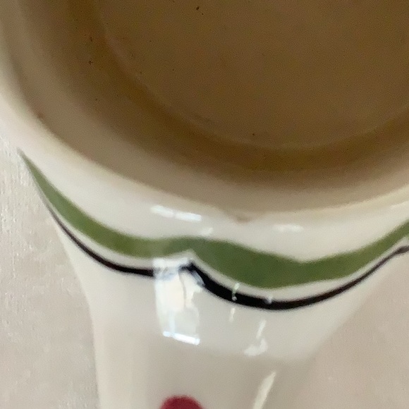 Vintage California Cleminsons Cherry Tree Watering Can Creamer - Picture 7 of 8